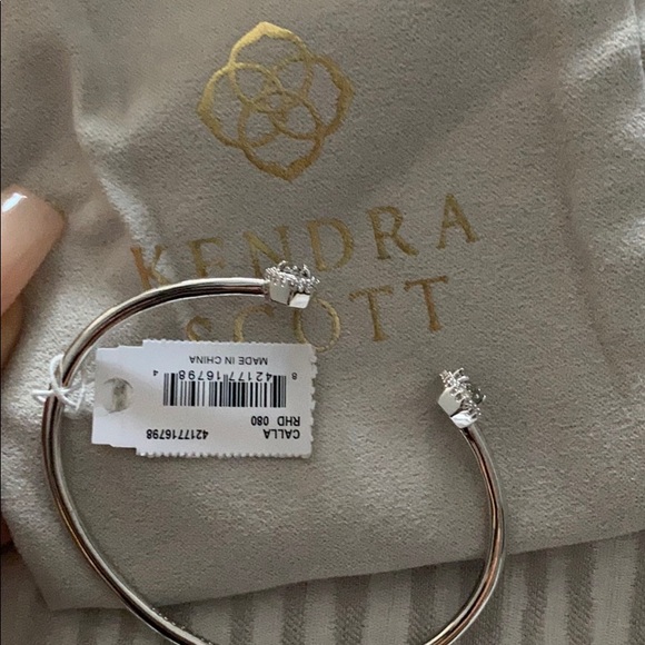 KENDRA SCOTT SILVER CUFF